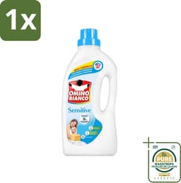 1 x Omino Bianco - Gevoelig - Wasmiddel - Witte & Gekleurde Was - 37 Wasbeurten- Gevoelige Huid - Hypoallergene Wasmiddel - Wasmiddel Zonder Allergenen - Wasmiddel Zonder Kleurstof - Huidvriendelijk Wasmiddel — thumbnail 1