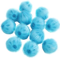 Set van 12 herbruikbare wasmachines voor dierenharen – Effectieve pluisverwijderingsballen voor hondenharen – Handig accessoire voor de wasverzorging — thumbnail 1
