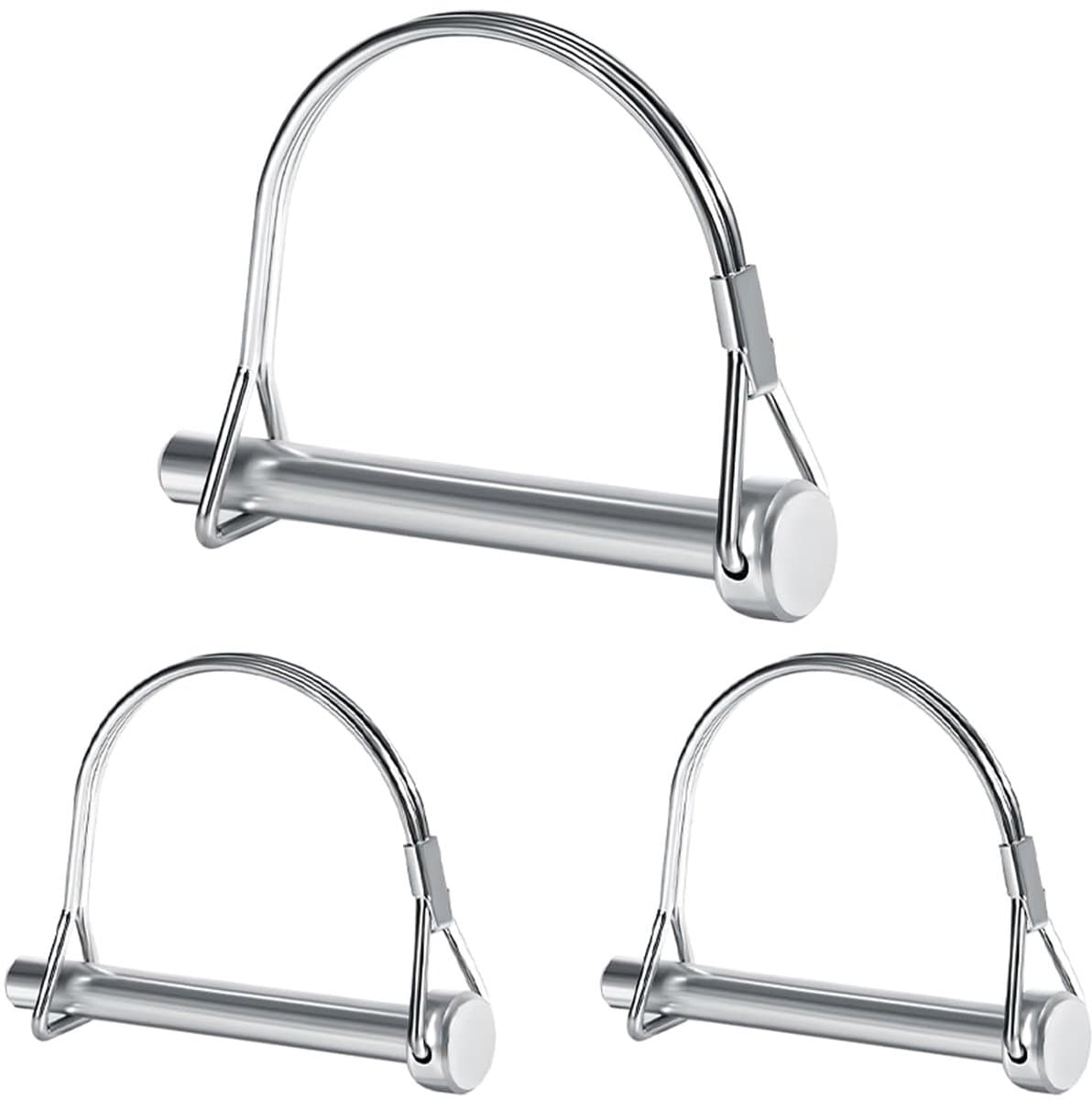 Buisvouwpennen M10 x 70 mm - Gegalvaniseerd staal - Roestwerend - Voor beveiliging van apparatuur - ShopVlot — afbeelding 1