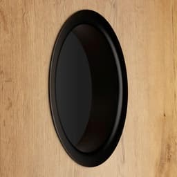 Ø 180 x H 41,5 mm Roestvrij staal zwart gelakt — thumbnail 3