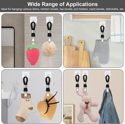Solidchoice - Set van 8 Handdoekclips voor een Nettere Badkamer — thumbnail 2