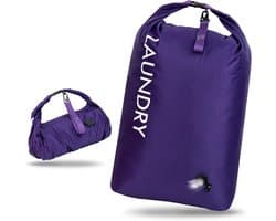 Ruimtebesparende Waszak voor Reizen, Waterdichte Opbergtas voor Vuile Kleding, Geurvrije Organizer voor Zwemkleding, Yoga en Kamperen