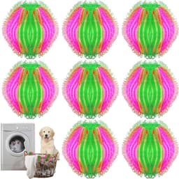Haarverwijderaar Voor de Wasmachine, Haaropvangballen Voor de Wasmachine, Haarverwijderingsballen, Verwijdert Effectief Katten, Honden en Ander Haar van Beddengoed en Kleding (Veelkleurig) — thumbnail 1