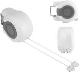 Wasrek Uittrekbaar 26 m - Waslijn Uittrekbaar - Ruimtebesparend - Duurzaam - Compact - Eenvoudig te installeren — thumbnail 1