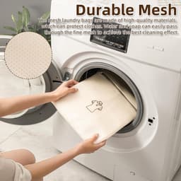 Solidchoice - Set van 4 Waszakken voor Voorkeurige Kleding — thumbnail 5