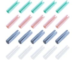 Solidchoice - 20 Stuks Beddegoedclips voor het Bevestigen van Dekbedovertrekken