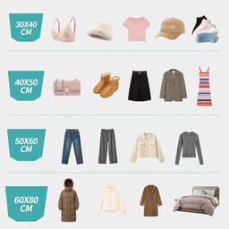 Wasnet voor wasmachine - 4 herbruikbare waszakken, fijnmazig, ideaal voor trui, jeans en delicate kleding — thumbnail 4