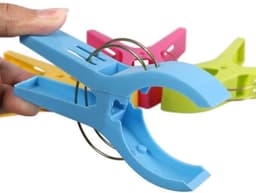 Grote Wasknijpers - Handdoekklemmen - Windvast en lichtgewicht - 16 Stuks - Ideaal voor Strandhanddoeken - Antislip Ontwerp voor Eenvoudi... — thumbnail 5