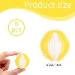 Solidchoice - Set van 8 Herbruikbare Haarvangers voor de Wasmachine — thumbnail 5