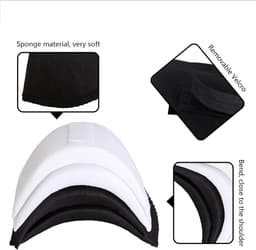 Solidchoice - Set van 2 Paar Herbruikbare Schoudervullingen voor Kleding — thumbnail 3