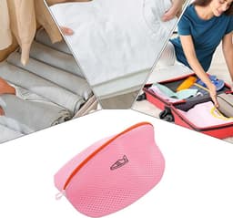 1 Stuk-waszak- waszakjes met rits-waszakken voor wasgoed-mesh waszakken-waszakken-waszak klein -wasnet-waszakje bh-Waszakje Lingerie- wasmachine zakken-Beschermt Kleding-Anti-Vervorming — thumbnail 1