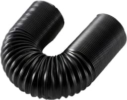 Flexibele airconditioningslang met een diameter van 150 mm, geschikt voor airconditioners, afzuigkappen, wasdrogers en luchtontvochtigers,Zwart 0,5 m — thumbnail 1