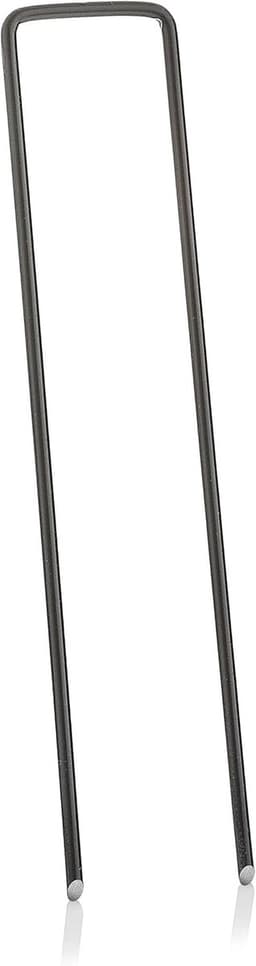 Grondanker - 100 stuks - 150 mm lang, 25 mm breed, 2,9 mm dik staal - Metalen grondankers voor bevestiging in de grond — thumbnail 2
