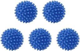 Set van 5 herbruikbare pvc-droogballen – versnelt het drogen van je wasgoed en verminder kreukels van kleding met deze praktische wasballen voor wasmachine en droger — thumbnail 2