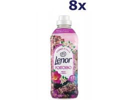 8x Lenor Wasverzachter - 27sc567ml - portofino - fresia en neroli