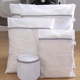 Set van 4 Herbruikbare Wasnetten met Rits voor Schoenen en Multifunctionele Waszakken voor de Wasmachine en Reizen — thumbnail 3