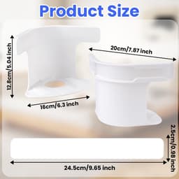 SnelShoppen - 4 Stuks Bedlakens Bevestigingsclips met Sluitstrips, Robuuste Bedlakens Klemmen, Open Hoek Ondersteuningsbanden voor Alle Matrasbescherm — thumbnail 4