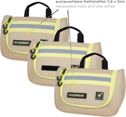 SnelShoppen - Hero Waszak in Diverse Kleuren - Robuuste Waszak met Duidelijk Hoofdvak en 4 Interne Compartimenten - Praktische Metalen Haak voor Ophan — thumbnail 5
