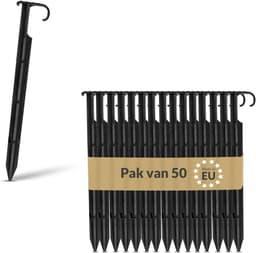 Grondankers set van 50 - 16-20 mm - micro-drip slang bevestiging - voorkomt draaien en verschuiven - ShopVlot — thumbnail 1