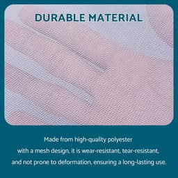Waszakken 2-pack 40x50cm - Herbruikbare ritswaszakken - Duurzaam polyester mesh - Bescherming voor delicate kleding - ShopVlot — thumbnail 4