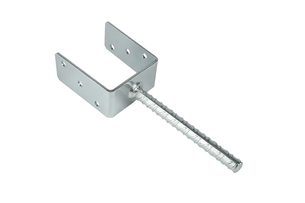 Wovar Instortanker voor 12 x 12 cm Palen U|anker | Per Stuk — afbeelding 1