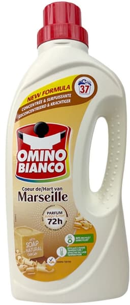 Omino Bianco - Marseille - Wasmiddel - Natuurlijke Zeep - Witte & Gekleurde Was - 37 Wasbeurten — thumbnail 1