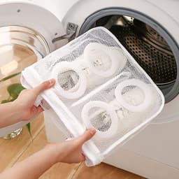 Opbergtas Wasmachine - Opbergtas Kleding Schoenen - Mesh waszakken - Schoen wassen opbergtas - tas anti-vervorming - Speciale Zorg Waszak Huishouden - Wasmachine Schoenen Tas Reizen Schoen Protector — thumbnail 3
