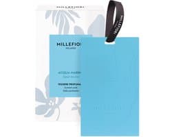 Millefiori Laundry - Geurkaarten - Acqua Marina - 3 stuks - Kast Parfum - Voor In De Kledingkast