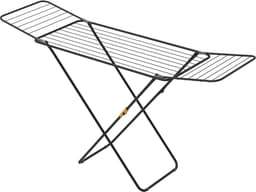 Droogrek met vergrendelbare vleugels - veiligheidsvergrendeling - 52 x 176 x 96 cm - 18 m droogoppervlak - design en kwaliteit - sterkste droogrek - kleding — thumbnail 1