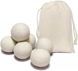 ProClean - Drogerballen - Wasdroger Herbruikbare Wollen Droger Ballen - Droogballen voor snellere droogtijd - Duurzaam - Wol - Set 6 stuks — thumbnail 1