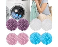 Famanu Droogballen, 8 stuks, wasmachine-drogerballen, herbruikbare drogerballen, anti-rimpel drogerballen — afbeelding 1