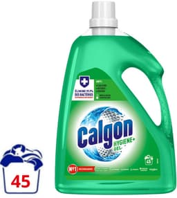 Calgon Hygiëne+ Gel Wasmachine Reiniger en Anti Kalk - 2,25L - 45 Wasbeurten — thumbnail 5