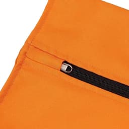 Waszakken voor huisdieren - Waszakken van twill polyester - Grote waszakken met rits - Voorkomt dat waszakken verstopt raken door dierenhaar - Waszakken voor huisdierendekens - Geweldig voor honden en katten (70x80cm) - oranje kleur-L — thumbnail 4