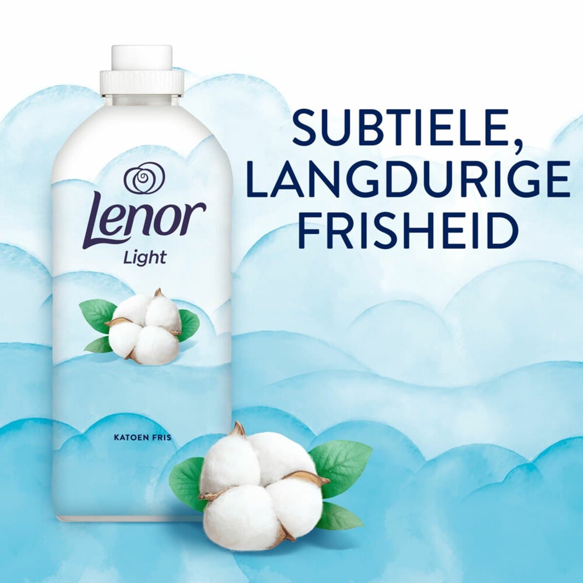Lenor Wasverzachter Katoen Fris 42 Wasbeurten - 882 ml — afbeelding 1