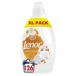 Lenor Wasverzachter Amber & Orchidee - 4 x 126 Wasbeurten — thumbnail 2