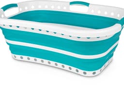 Beldray Opvouwbare Wasmand - 37L | Hip-Hugger | Turquoise — thumbnail 3