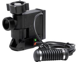 Dparts waterslot met sensor voor wasmachine en vaatwasser - blokkeert water bij lekkage - met zeefje - met terugslagklep universeel kraan waterstop - elektrische aquastop - waterblok voor aanvoerslang, toevoerslang, waterslang