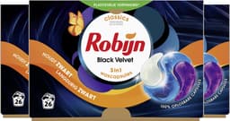 Robijn Wasmiddel - 3-in-1 Wascapsules - Black Velvet - 3 x 26 stuks - 78 Wasbeurten - Voordeelverpakking — thumbnail 4