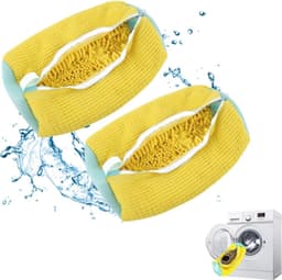 Waszak voor Schoenen, 2 Stuks - Herbruikbare Schoenenwaszak voor 360° Reiniging in de Wasmachine — thumbnail 1