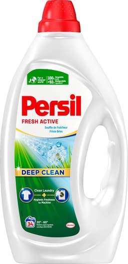 Persil Deep Clean Fresh Breeze - Vloeibaar Wasmiddel - Voordeelverpakking - 4 x 34 Wasbeurten — thumbnail 2