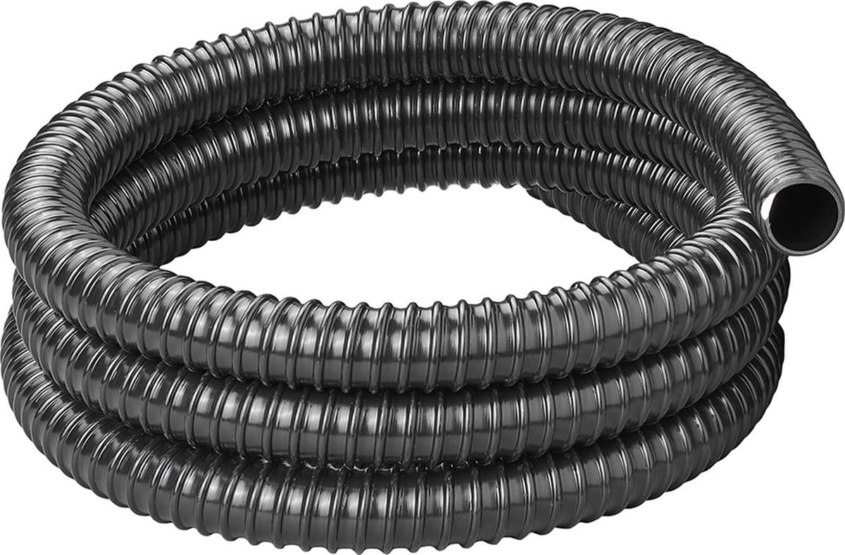 ProPlus Afvalwaterslang - 2,5 m - Afwatering - Temperatuurbestendig - Flexibel en Uittrekbaar - ø 25 mm - Voor het Geleiden van Afvalwater vanuit caravans/campers, vijvers en zwembaden - Afvoerkanaal - Zwart — afbeelding 1