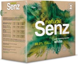 NATURALSENZ - WASMIDDEL - WIT - MILIEUVRIENDELIJK - 1,04 KG — thumbnail 1