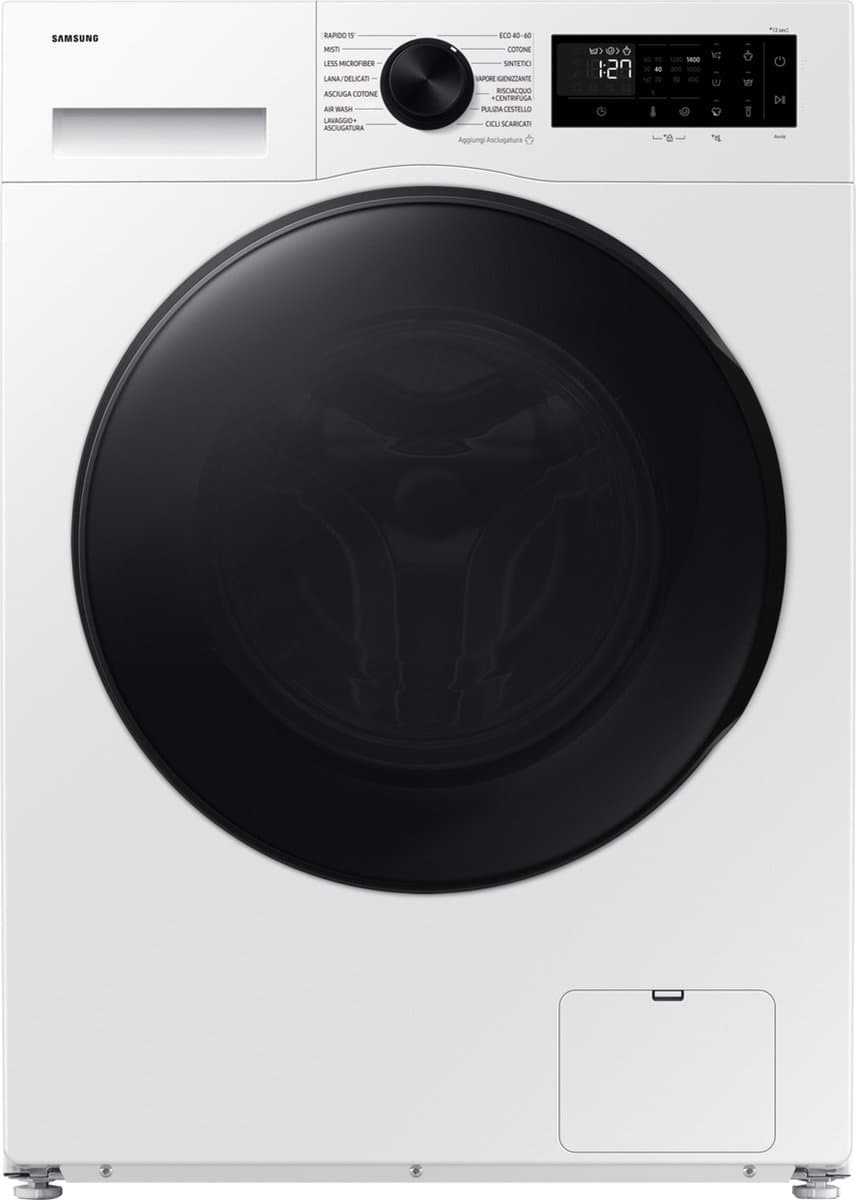 Samsung WD11DG5B15BE Was-droogcombinatie Vrijstaand Voorlader Wit — afbeelding 1