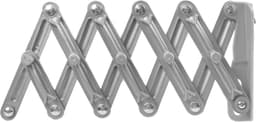 ABJ - Wasdroger - Droogrek - wandmodel - opvouwbaar - zilver, 80 cm — thumbnail 3