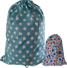 Bluvardi katoenen waszakken set van 2 stuks - stars-ropa — thumbnail 1