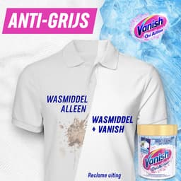 Vanish Oxi Action Whitening Booster Poeder - Vlekverwijderaar Voor Witte Was - 1,41kg — thumbnail 3