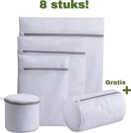Waszak - Waszakken Voor Wasgoed - Waszakje Lingerie - Travel Organizer - Set Van 8 — thumbnail 1