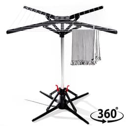 Nexxt Elektrische Droogmolen – 17M – Energiezuinig (10W) – Inklapbaar – Automatisch Draaiend — thumbnail 1