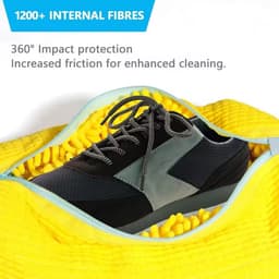 Schoenwasmachinetas - 2 stuks trainer wasmachinetas met rits - Herbruikbare schoenpoetszak - Draagbare schoenendroger - Schoennet voor tennisschoenen en sneakers . schoenen waszak - waszak voor schoenen en sneakers - wasmachine zak - — thumbnail 3