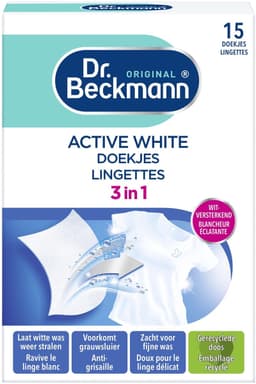 Dr. Beckmann Active White Sheets - 15 stuks — thumbnail 1